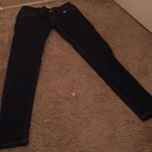 these are some dark blue pants